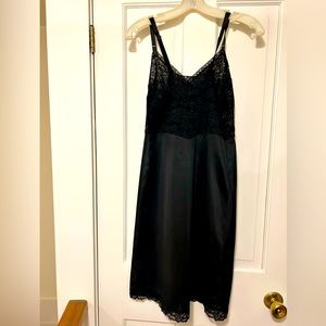 Sexy Black Lace Slip